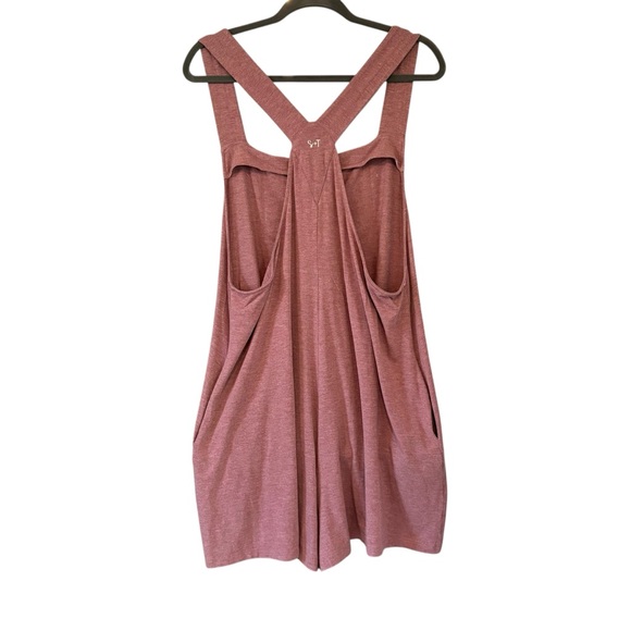 Smash + Tess The Shorty Romperalls (discontinued style) in Ginger Mauve, Sz XL - Picture 5 of 15